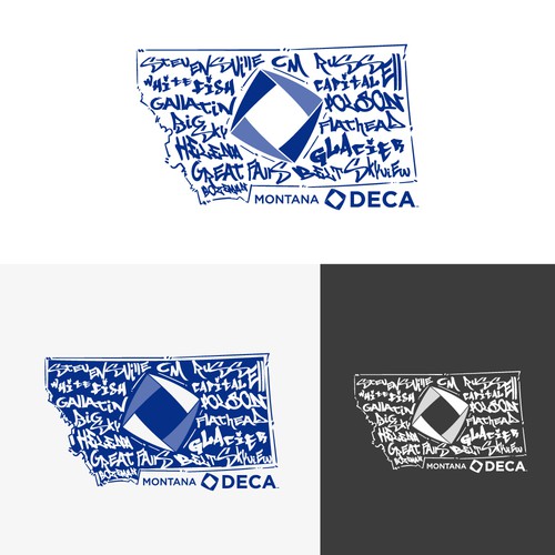 Montana DECA Diseño de Amillustration