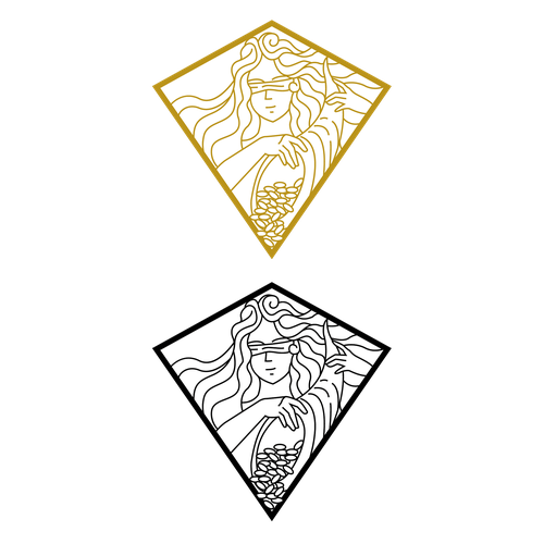 Fortuna Goddess Logo for Luxury French Jewelry House Design by Mailliaux