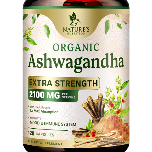 Ashwagandha Design Needed for Nature's Nutrition Design by Studio MH