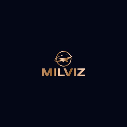 MILVIZ Logo - Producer of Military Flight Simulation Design by plyland