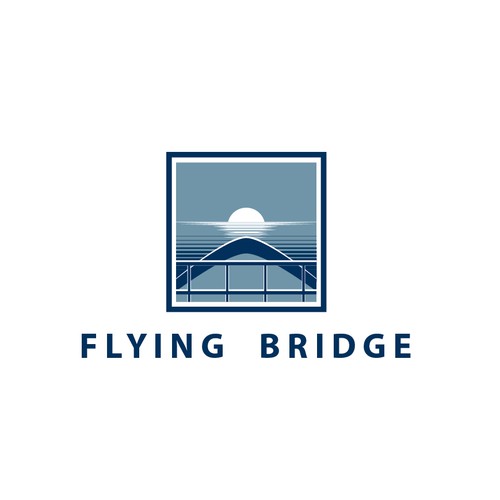 FLYING BRIDGE: Create giving society logo for the Alumni office of the U.S. Merchant Marine Academy. Design by blagooo