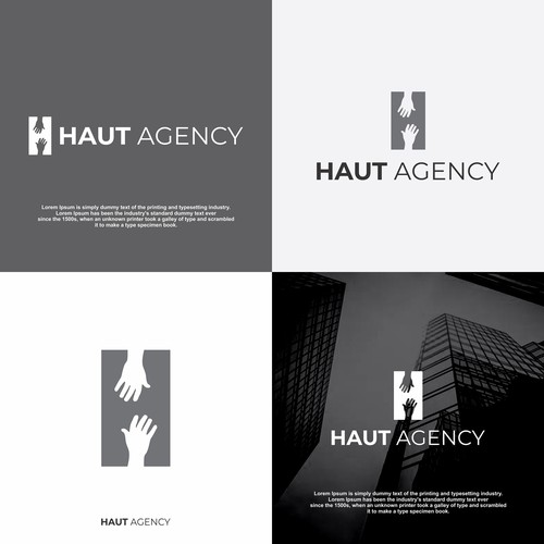 Talent agency logo design Design by StaicyDesign