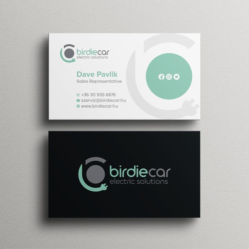 business card for company called birdie Design by Birendra Chandra Das