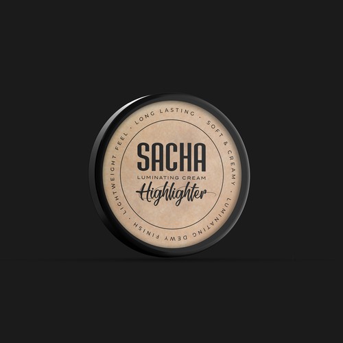 Sacha Luminating Cream Highlighter Design by Baba Gafarov
