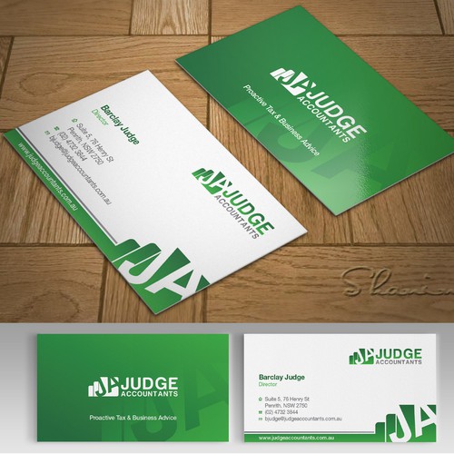 Professional Business Card For Modern Accounting Firm Business Card Contest 99designs