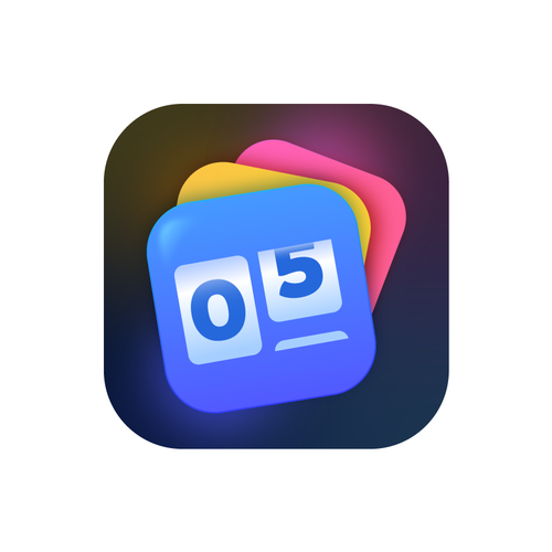 iOS Countdown App Icon Redesign Design by MAM2