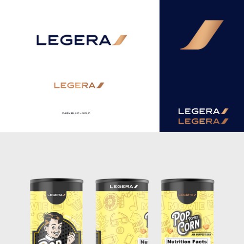 Logos Project - LEGERA - confectionary &  cereals category Design by Bea1990