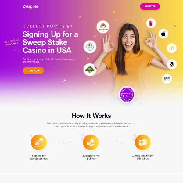  swap points to gifts