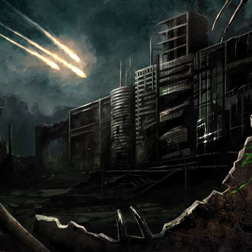 Designs Post Apocalyptic Background Social Media Page Contest
