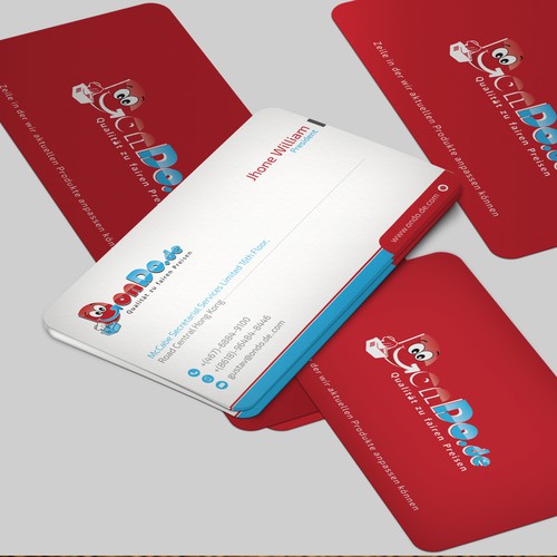 Business card contest entry by Franklin Designer