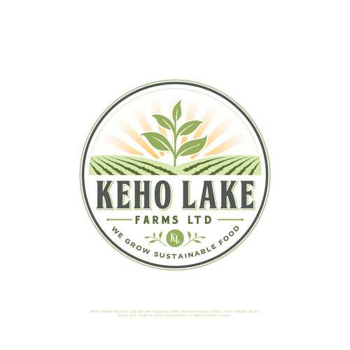 Design an attractive logo for our farm to help us sell our wholesome and sustainable foods. Design by austinminded