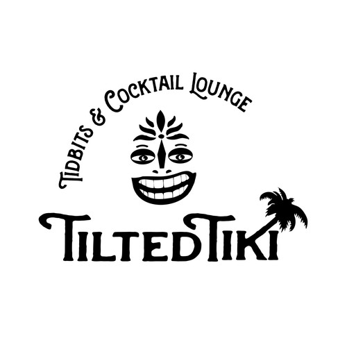 New tiki restaurant logo to represent a slightly more sophisticated ...