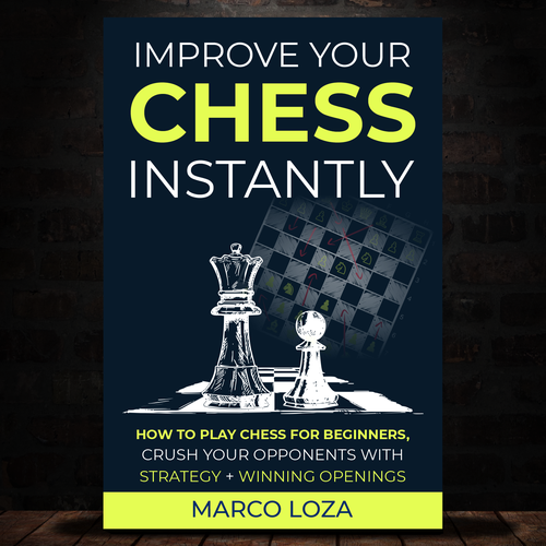 Awesome Chess Cover for Beginners Design by d.s.p.®