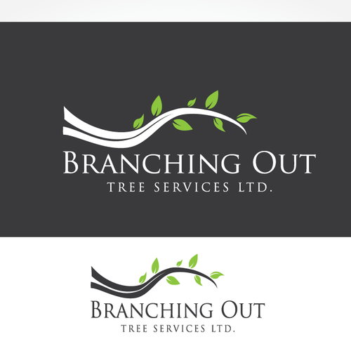 Create the next logo for Branching Out Tree Services ltd. Diseño de TwoAliens