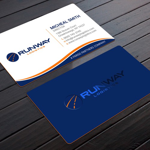 Design di Runway Logistics Business Card di RENEXIT