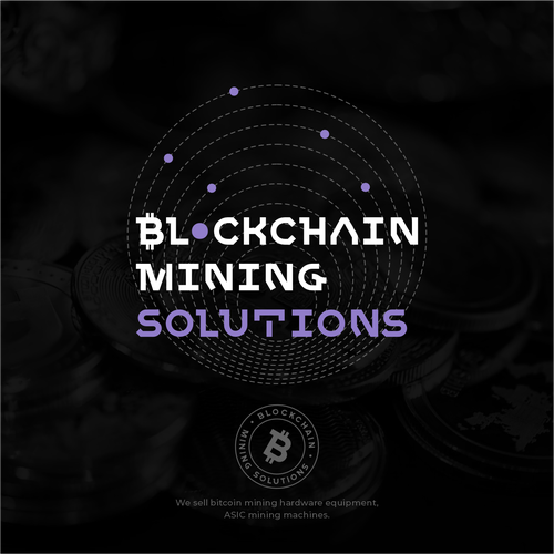 Tech Future Logo Required - Blockchain Mining Solutions Design by Boliday