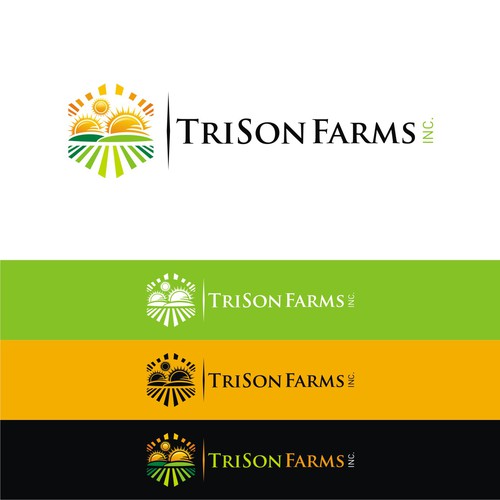 Create a modern logo incorporating 3 suns/agriculture for a well known Canadian marketing company Design von heosemys spinosa