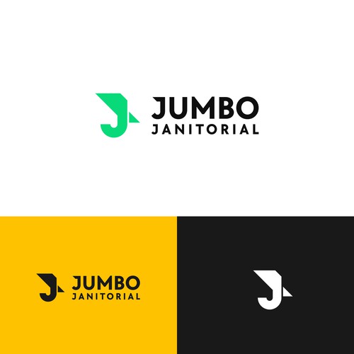 Modern logo for new but trusthworthy and dynamic Commercial Cleaning company. Design by Lyna✎