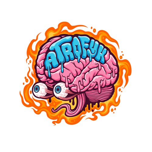 Help me melt brains with a logo representing my internet persona Design réalisé par SPECULATOR