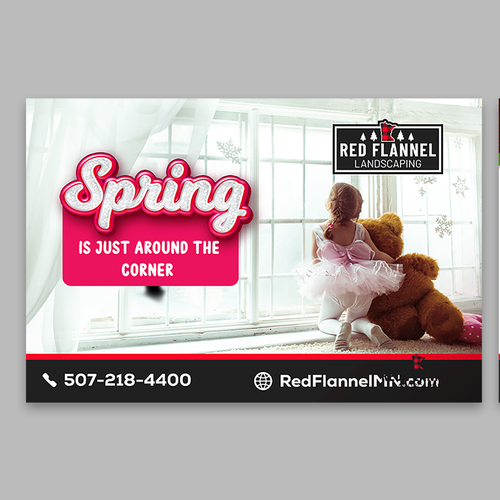 NEW POSTCARD FOR SPRING Design von AsmaaDesign