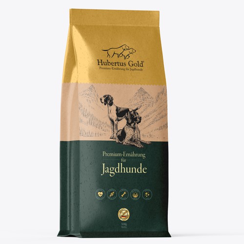 Designs | Redesign for hunting dog food-packaging | Product packaging ...