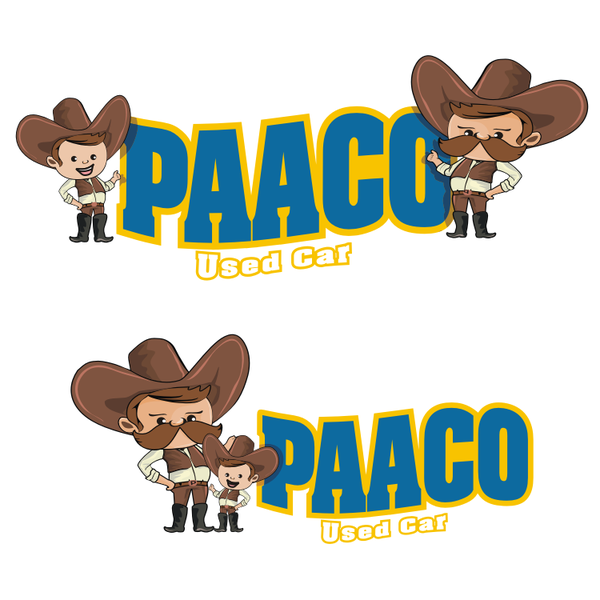 Design by satoe_arahKMD titled "Old & Young Generational Characters for USED CAR LOT!!!"