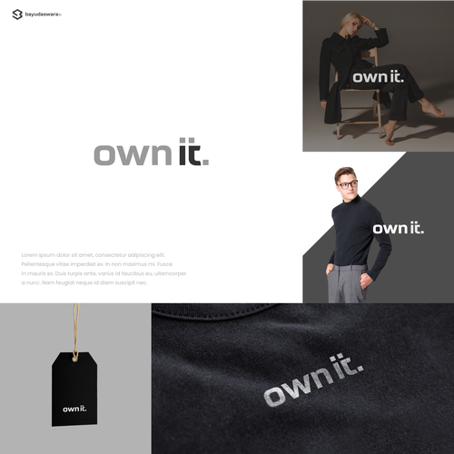 Edgy logo design for OWN IT Design by Bayudaswara