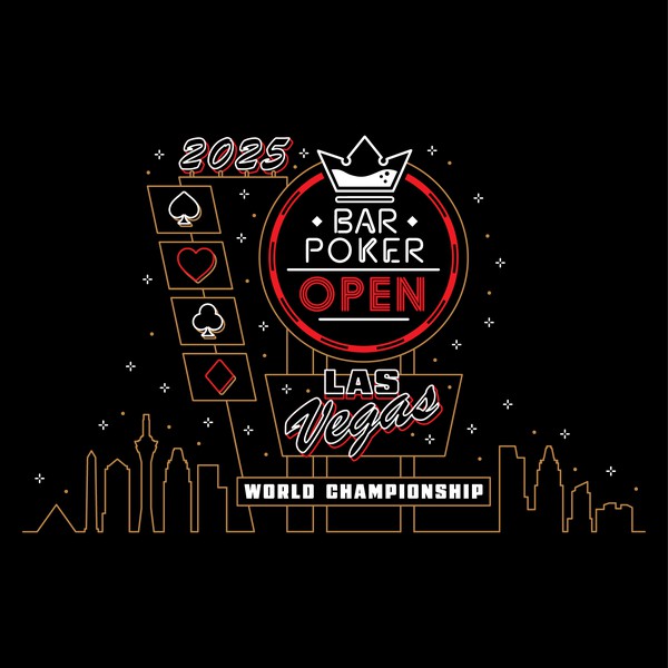 Design by yueva_art titled "Bar Poker Open Championship 2025 Merchandise"