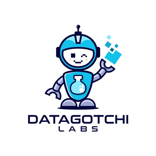 Clear, but cute, logo for a democratizing software movement Design by R O B