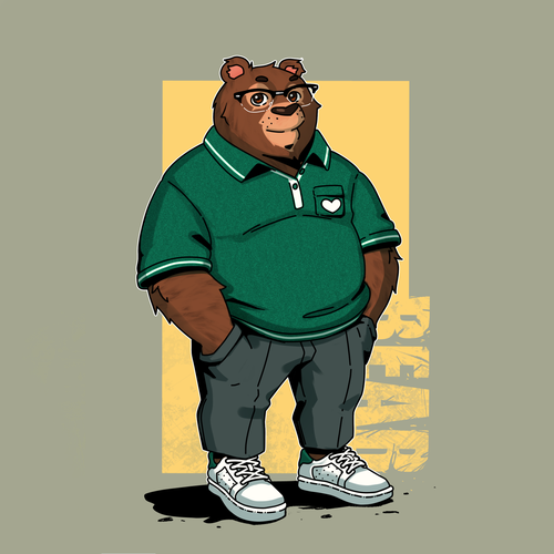 Design di Yeah I know, another Bear design. But Let's make this one is special with Love. di Little George