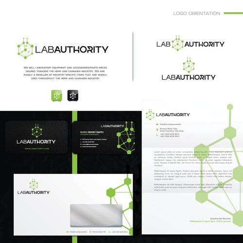 Sleek Logo Redesign for Scientific Cannabis and Hemp Supply Company Design by Hamlet/simba14