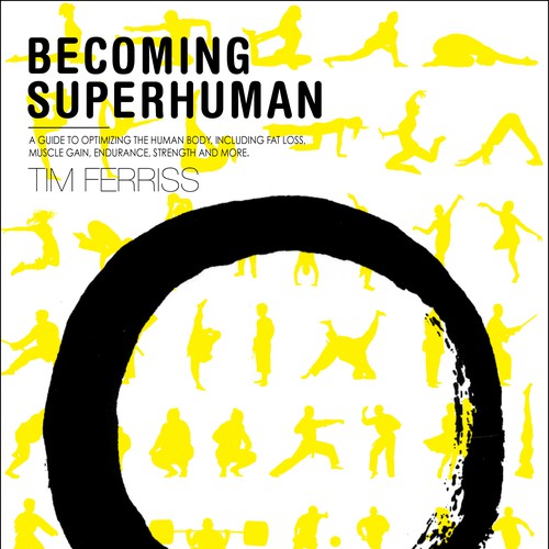 "Becoming Superhuman" Book Cover Réalisé par sofiesticated