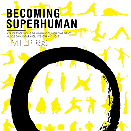 "Becoming Superhuman" Book Cover Design by sofiesticated