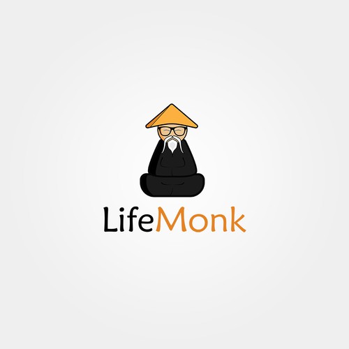 Design a playfully badass wise old man logo for LifeMonk Design by Kovacev