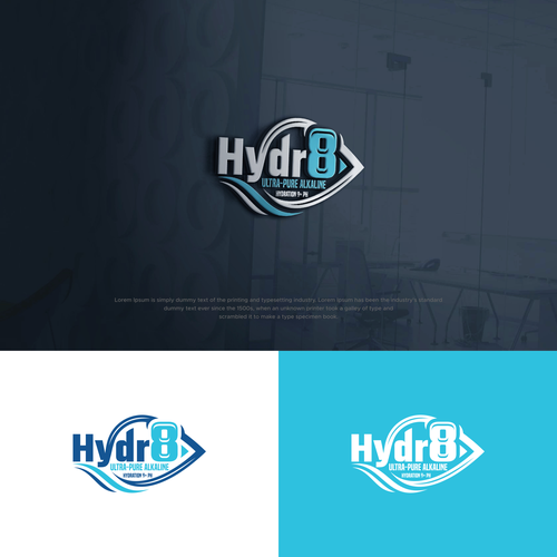 New Alkaline Hydration Bottled Water Brand Be part of this new product ! Design by MotionPixelll™