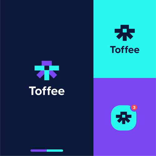 modern fintech logo Design by praction