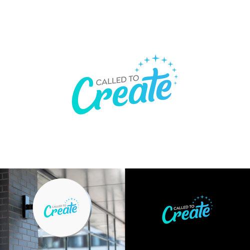 "Called to Create" Logo Design Design by Voos Studio