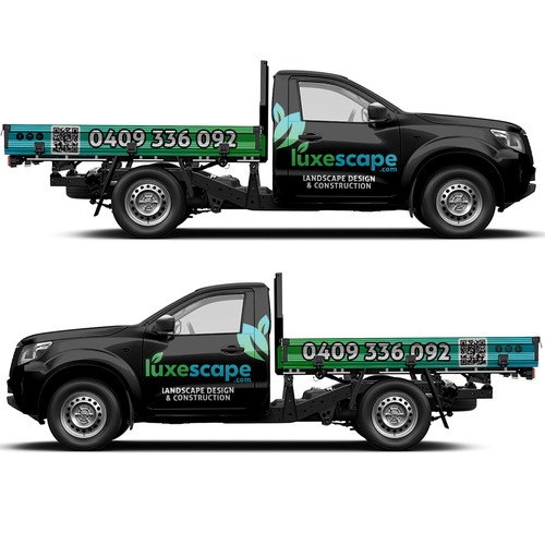 Design a luxury truck wrap for an innovative landscaping firm Design by ssrihayak