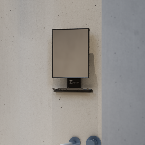 3D Rendering of Fogless Mirror in Shower/Lifestyle Environment (Fogless Mirror CAD file included!)) Design by Bogdan Marchuk