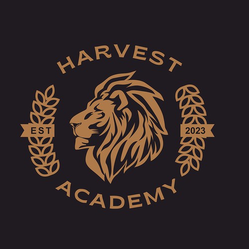 Harvest Academy Lions Mascot Design by epu