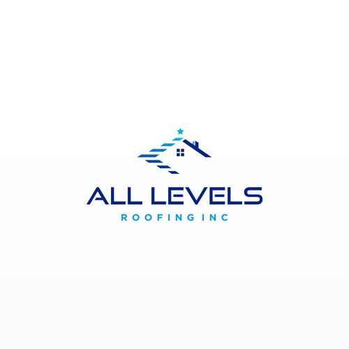 ROOFING LOGO DESIGN Design by den.b