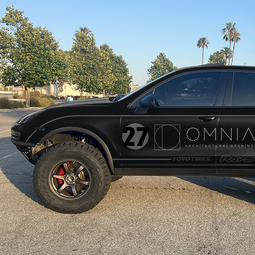 Designs Vehicle Livery design for OffRoad Porsche Cayenne Build