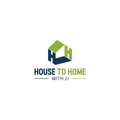 Design di "House to Home with JJ" REAL ESTATE AGENT LOGO!! di Sibandros