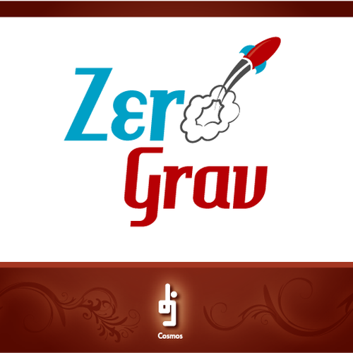 Nice, friendly logo for Zero Grav Design réalisé par djcosmos