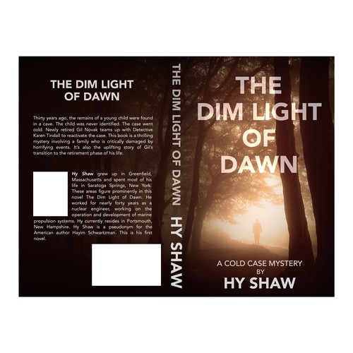 Enticing book cover for a cold-case mystery! Design by Chameleonstudio74