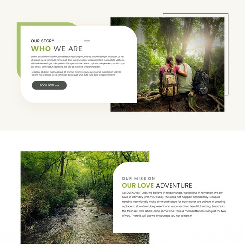 LoveAdventures Website Design by VirtuaLPainter