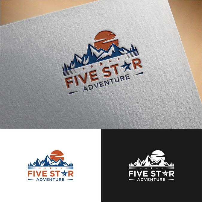 Five Star Adventure - need outdoor adventure company logo | Logo design ...