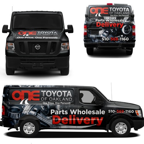 One Toyota Nissan Full wrap Design by ssrihayak