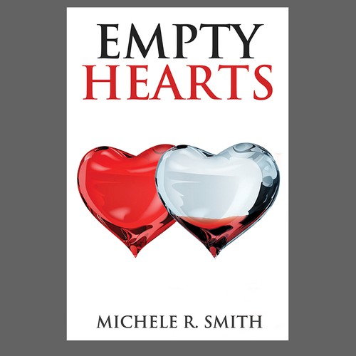 Design a book cover that appeals to an empty heart. Design by DezignManiac