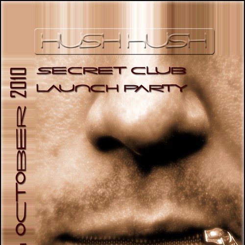 Exclusive Secret VIP Launch Party Poster/Flyer Réalisé par maddesigns